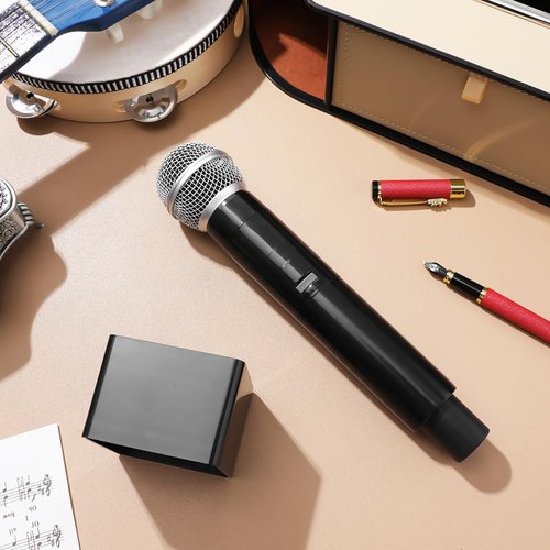 ibasenice Simulated Microphone Simulation Microphone for Kids Microphone Toy Simulate Microphone Prop Microphone Fun Stage Microphone Children Microphone Simulate Mic Prop Kids Microphone
