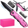 Gifts for Women Wife Mom Girlfriend - Birthday Gifts for Women, Christmas Mothers Day Gifts - Stocking Stuffers for Women, Womens Gifts for Christmas - Bridesmaid Gifts, Pin'k Multitool Knife