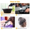 Hair Dye Coloring Kit Bowl and Brushs Hair Dyeing DIY Hairdressing Tool for Salon and Home