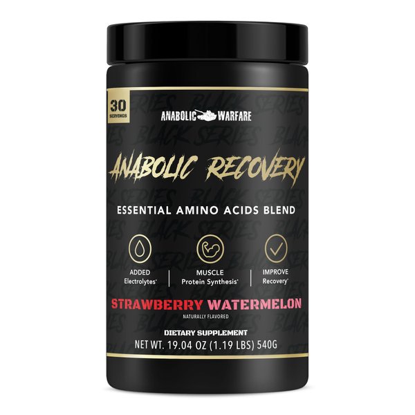 Anabolic Recovery, Essential Amino Acids, Post Workout Recovery, Premium Hydration, Build Muscle* (Strawberry Watermelon, 30 Servings)
