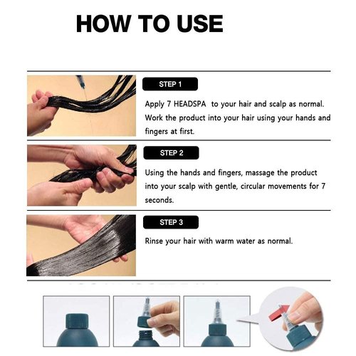 HeadSpa7- Anti Hair Loss Treatment, 6.76 Fl Oz (200ml) - Hair Growth Conditioner for Thickening and Volumizing, Natural Regrowth Mask, Deep Scalp Treatment for Damaged Hair