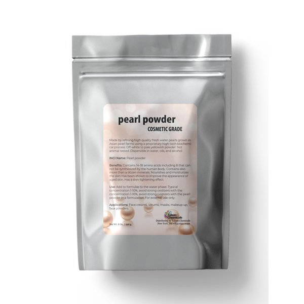 Talsen Chemicals Pure Pearl Powder DIY Cosmetic Grade Pearl Powder For Face, Making Face Mask, Cream And Lotion (4 Ounce / 113 gram)