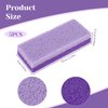 5 PCS Foot Pumice Stone Pumice Pads Foot Scrubber Foot Scrubber Sponge Feet Callus Remover Dead Skin Pedicure Supplies Foot Scrubber for Home Use Heel Repair (Purple)