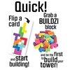 TENZI BUILDZI The Fast Stacking Building Block Game for The Whole Family - 2 to 4 Players Ages 6 to 96 - Plus Fun Party Games for up to 8 Players - Perfect Kids Game for Game Night