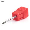 NMKL38 Flame Shape Diamond Cuticle Nail Drill Bit Pro Manicure for Nail Prep 3/32 Shank efile Bit (240-021R)