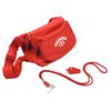 Adoretex Guard Fanny Pack Whistle with Lanyard Equipment Set Red