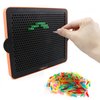 RioRand Refill Pegs 280 PCS Magic LED Panel Light Up Board Accessories for Kids Aged 4 +
