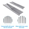 Cafhelp 2 Pack Dog Combs with Rounded Ends Stainless Steel Teeth, Cat Comb for Removing Tangles and Knots, Professional Grooming Tool for Long and Short Haired Dog, Cat and other pets, 6.3IN/7.4IN