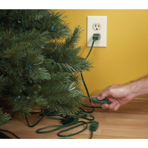 Do It Best Global Sourcing - Extension Cords XM-PT2182-15X-GR Christmas Tree Extension Cord
