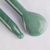TOP SEWING Jade Gua Sha Massage Tools Facial Tool Natural Green Gua Sha Anti Aging Facial Skin SPA for Rejuvenate Skin Anti-wrinkle Anti Aging
