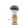 ccHuDE Men's Shaving Brush with Wood Handle Shave Brushes Shave Cream Brush for Men Hair Salon Tool