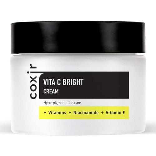coxir VITA C CREAM/Niacinamide face cream with vitamins/Hydrates and moisturizes/Korean Skin care/Vitamin C, A, E, B3. Vitamin Moisturizing cream [50ml/1.69 fl.oz]