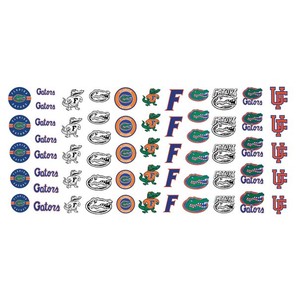Sports Team for Florida University College Waterslide Nail Art Decals - Salon Quality!