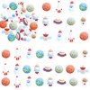 Gyufise 30Pcs Outer Space Cupcake Toppers Planet Rocket Spaceship Trip to the Moon Star Birthday Cupcake Picks Solar System Galaxy Universe Planets Birthday Decorations Supplies