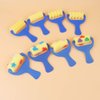 STOBOK Drawing Sponge Roller Brush Kids Paint Graffiti DIY Tool Sponge Brush,8 Pieces