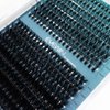 Lash Clusters DIY EyeLash Extension 320PCS, 0.07 D Curl 9-16MIX 20D 50D Wispy Fluffy Cluster Lashes Extension, Individual DIY Single Lashes Cluster Extensions for Eyelash Extensions Beginners