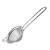 Makerstep 304 Stainless Steel Fine Mesh Strainers for Kitchen. Food Strainer Tea Strainer Coffee Strainer with Long Handle. 3.3 Inch
