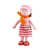 HABA Little Friends Doll Feli with Accessories - Mini Dolls, Dress Up Dolls, Dollhouse People Figures, HABA Toys, Action Figures for Doll House Play.