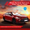 ARISMOTOR Windshield Sun Shade for Toyota Camry LE XLE Hybrid SE XSE Sedan 2018-2024, Custom Fit Foldable Front Window Sunshade Sun Visor Protector, Block UV Rays Keep Your Car Cooler