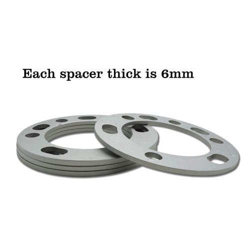 1/4 inch 5x5.5 and 6x5.5 Wheel Spacers Compatible with Chevy Silverado Tahoe Avalanche GMC Yukon Suburban Dodge Ram 1500, Pack of 4