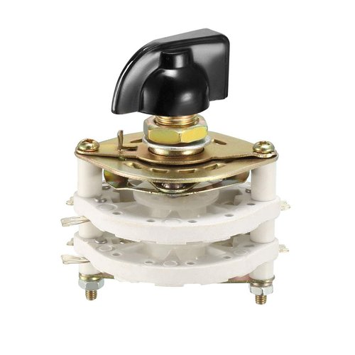 uxcell 2P6T 2 Pole 6 Position 2 Deck Band Channel Rotary Switch Selector
