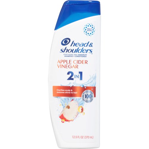 Head & Shoulders, 2 in 1 Apple Cider Vinegar Shampoo + Conditioner, 12.5 Fl Oz