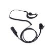 Klykon XPR3500 Earpiece Headset Mic PTT for Motorola XPR3000 XPR3300 XPR3300e XPR3500e Mototrbo Walkie Talkie 2 Way Radio G Shape
