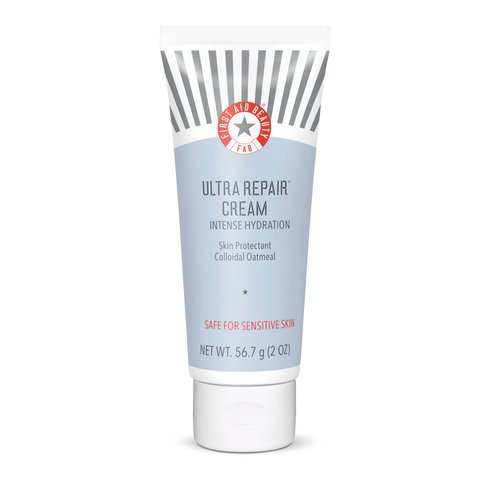 First Aid Beauty Ultra Repair Cream Intense Hydration Moisturizer for Face and Body – Rich Whippe...
