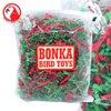 Bonka Bird Toys 2140 Christmas Shred (85 Cu-in) Festive Parrot Pet Nesting, Cockatiels, Parakeets, Conures, and Similar Breeds