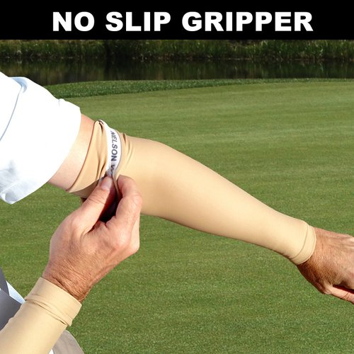 iM Sports SKINGUARDS Skin Protection Full Arm Sleeves + Protects Aging or Thin Skin + UV Protection - Unisex + Made in USA - Light - XX-Small - Pair