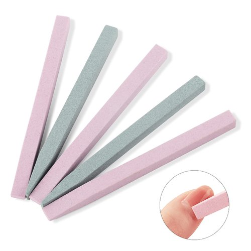 Acycoin2A 5PCS Pumice Stone Nail Art File Nail Cuticle Pusher Trimmer Pedicure Manicure Buffing Tool