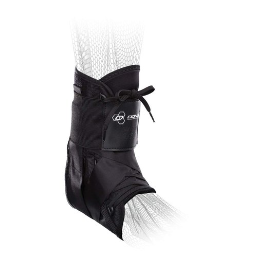 DonJoy Performance ANAFORM Lace-Up Figure-8 Straps Ankle Brace for Mild to Moderate Ankle Support for Football, Volleyball, Wrestling, Soccer, Lacrosse, Snowboarding, Basketball, X-Small