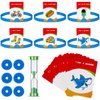 Sumind Headband Game Fun Guessing Game Quick Question Game Set Includes Headbands, Picture Cards, Scoring Coins, Sand Clock (Cute Style)