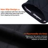 COOLOMG Basketball Knee Pads Youth Kids Adult Football Knee Compression Sleeves Black M