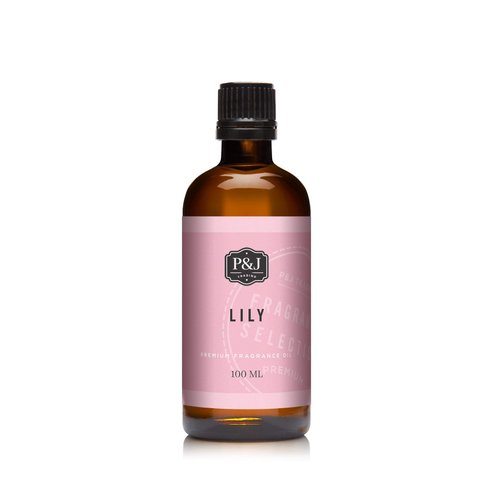 P&J Trading Fragrance Oil | Lily Oil 100ml - Candle Scents for Candle Making, Freshie Scents, Soap Making Supplies, Diffuser Oil Scents
