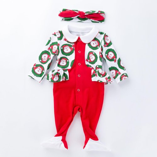 EURORA Reborn Baby Dolls Clothes , Baby Doll Clothes Christmas Accessories 1 Set Beautiful Cute Clothes for Girls and Boys Reborn Baby Doll Clothing Accessories Cute Style Clothes for 16-18 Inch