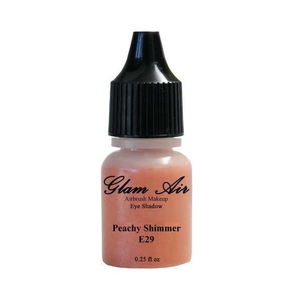 Glam Air Airbrush E29 Peachy Shimmer Eye Shadow Water-based Makeup 0.25oz