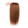 20" Clip in Hair Extensions Remy Human Hair for Women - Silky Straight Long Human Hair Clip on Extensions Medium Auburn 75grams 4pieces #30 Color