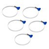 POWERTEC 70127 2-1/2 Inch Key Hose Clamp, Thumb Screw Key Adjustable Stainless Steel Hose Clamps for Dust Collection, Dust Collector and Dryer Vent Hose, Pipe Clamp, RV Clamp, Worm Gear Clamp, 5 pack