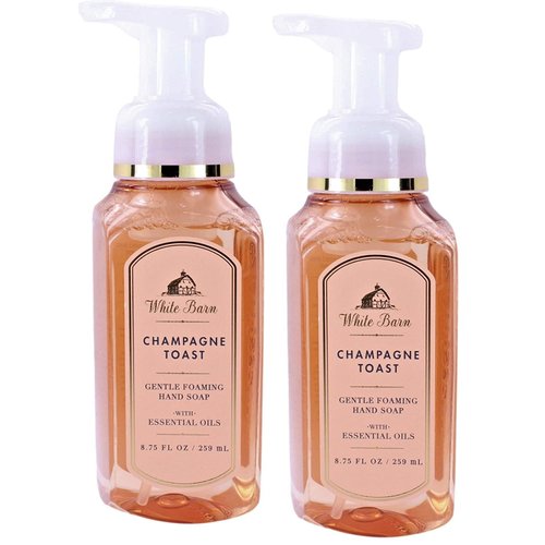 Bath and Body Works Gentle Foaming Hand Soap, 8.75 fl oz (Pack of 2) (Champagne Toast)