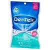 DenTek Complete Clean Floss Picks | Removes Food & Plaque | 75 Count