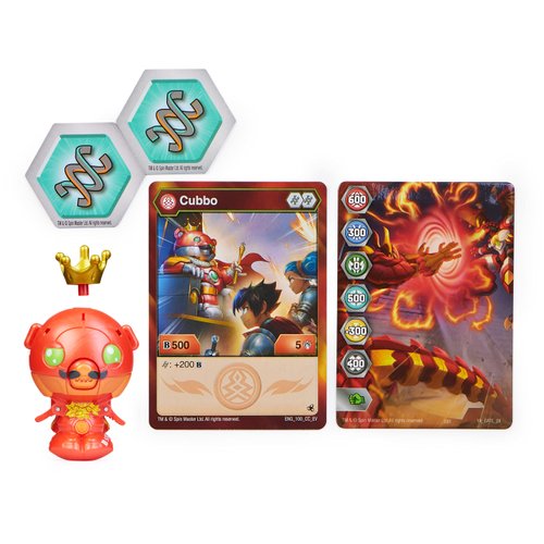 Bakugan, King Cubbo Pack, Evolution Transforming Collectible Action Figures, Toys for Kids Boys Ages 6 and Up