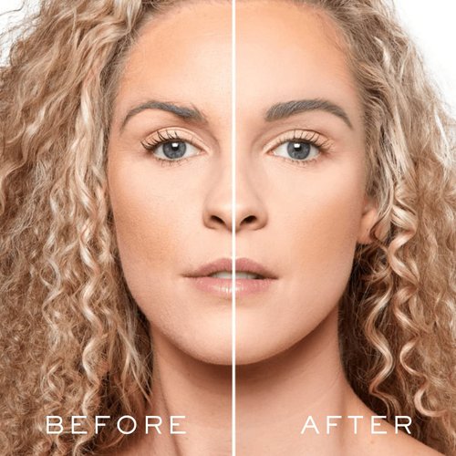 MADLUVV Eyebrow Stencil Kit - Easy-to-Use, Natural Look, 6 Popular Shapes, Used by Professionals - Includes Stamp, Stencils, Spoolie, and Travel Bag (Taupe)