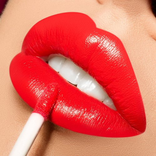 KAB Ultra-Luminous Tinted Lip Gloss Richly Pigmented, Cupcake-Flavored Lip Gloss in Handpicked Shades like – Lollipop Gloss - Cruelty-Free Long-Lasting Lips Gloss Color with Doefoot Applicator