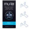 Mute by Rhinomed Nasal Dilator for Snore Reduction | Small 3pk | Increase Airflow | Anti Snoring Devices | Nasal Dilators for Sleeping | Internal Nasal Dilator | Snoring Solution | Transparent