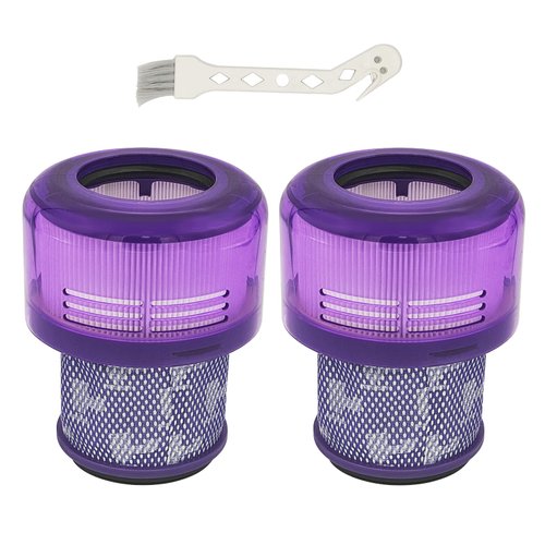 Kucbraly 2 Pack HEPA Filters Replacement Parts for Dyson V11 Outsize, V11 Outsize Origin, Outsize, Outsize Absolute+ Vacuum Cleaner, Washable and Reusable, Compare to Part: 970422-01