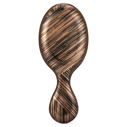 Wet Brush Mini Detangler Hair Brush, Brown (Engineered Nature) - Detangling Travel Hair Brush - Ultra-Soft IntelliFlex Bristles Glide Through Tangles with Ease - Pain-Free - All Hair Types