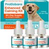ProElobara Dog Calming Pheromone Diffuser Refills: Dog Calming Pheromones Diffuser Refills - Reduces Stress & Anxiety Calming Pheromone Diffuser Refill for Dogs - 3 Refills / 90 Day Supply