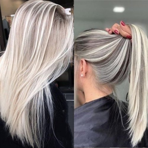 Highlights Blonde Synthetic Lace Front Wigs for Women Thick Soft Heat Resistant Glueless Lace Front Wig Fiber Hair with Baby Hair (22inch, Blonde Highlights Lace Front Wig)