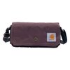 Carhartt Legacy Women's Essentials Crossbody Bag and Waist Pouch, Wine
